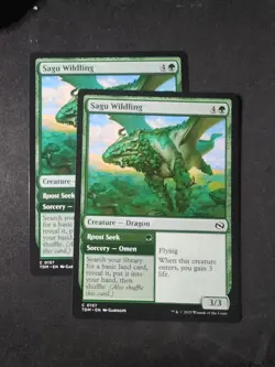 MTG - Sagu Wildling X3 - Free P+P - Image 2