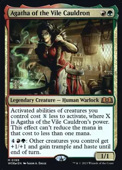 MTG Agatha of the Vile Cauldron - Foil - Prerelease Promo, Prerelease & Release - Image 1