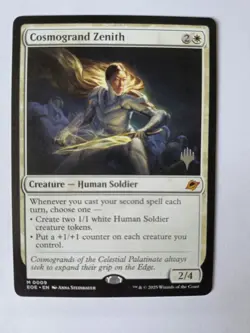 Cosmogrand Zenith Edge of Eternities Silver Stamped Promo. - Image 1
