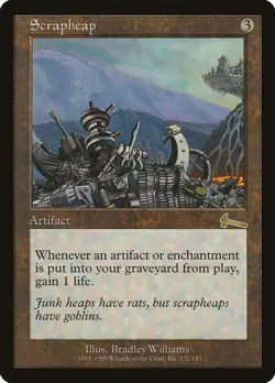 Scrapheap / Schrotthalde - URZA's LEGACY - englisch (good -) Rare Artifact - Image 1