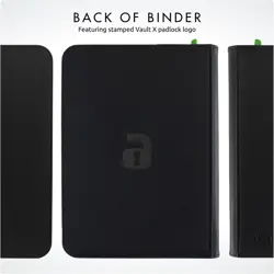Durable Black Trading Card Binder - 20 Side-Loading Pages, Secure Zipper Closure - Image 10