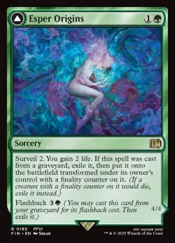 Esper Origins // Summon: Esper Maduin Final Fantasy MTG NM - Image 1