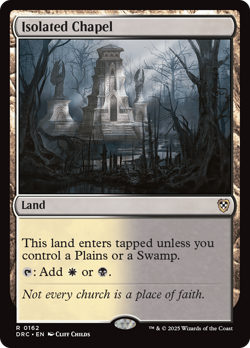 Isolated Chapel [Aetherdrift Commander] Near Mint - Image 1