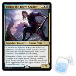 YURIKO, THE TIGER'S SHADOW Commander 2018 Magic MTG MINT CARD - Image 1
