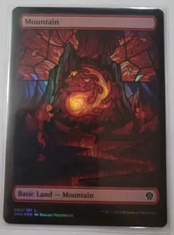 Mtg - Mountain *Foil Showcase - 280/281* - Image 1