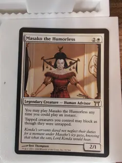 Masako the Humorless Champions of Kamigawa MTG - Image 1