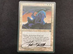 MTG Homelands ABBEY GARGOYLES Signed Artist Deceased NM (BIN0261) Graded Power - Image 1