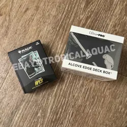 Final Fantasy Magic the Gathering Card Deck Box & Sleeve BUNDLE - Sephiroth Set - Image 1