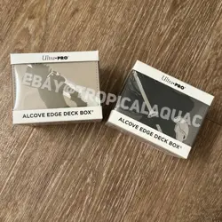 Final Fantasy Magic the Gathering Alcove Edge card Deck Box - Cloud & Sephiroth - Image 1