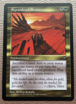 Squandered resources MTG Magic the gathering - Image 1