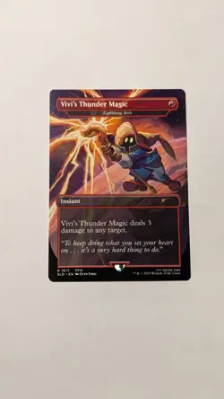 Vivi's Thunder Magic Lightning Bolt Regular Secret Lair Drop 1871 - Image 1