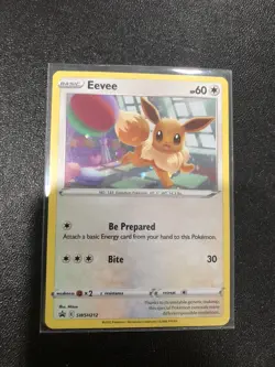 Eevee Black Star Promo SWSH 212 Pokemon TCG NM Holo RARE🔥🚀 - Image 2
