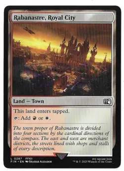 MTG Rabanastre, Royal City Final Fantasy (FIN) Common Magic Card #0287 Unplayed - Image 5