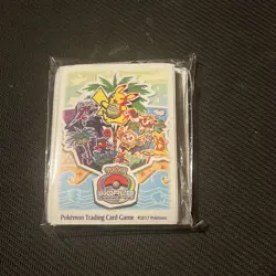 Pokemon SEALED 65 ct 2017 World Championships Competitor Sleeves - Anaheim - Image 1