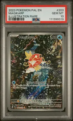 2023 Pokemon Pal EN-Paldea Evolved Magikarp Paldea Evolved #203 PSA 10 - Image 1