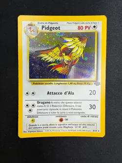 Pokemon Pidgeot 8/64 Jungle Rara Holo Unlimited Wizards ITA Carte Vintage - Image 1
