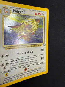Pokemon Pidgeot 8/64 Jungle Rara Holo Unlimited Wizards ITA Carte Vintage - Image 5