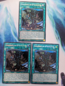 YuGiOh! Floowandereeze And The Magnificient Map MP22-EN220 1st Secret x3 PLAYSET - Image 1