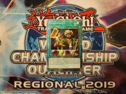 Yugioh Reasoning - RA01-EN052 - Quarter Century Secret Rare - 1st Edition NM - Image 1