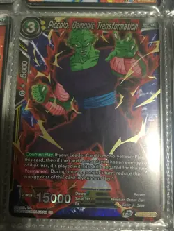Piccolo Demonic Transformation BT11-099 SR Dragon Ball Super Card Game TCG - Image 1
