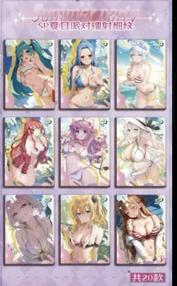 Goddess Stor Genki Parade Trading Card Anime Waifu Cards Booster Box Sealed CCG - Image 2