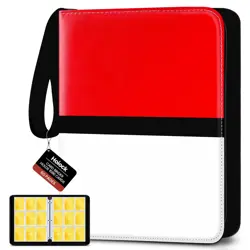 Card Binder 1080 Pockets Trading Card Binder with 60 Removable Sleeves 9 Pock... - Image 1