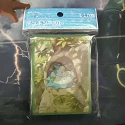 Pokemon Center Original Card Sleeves Pachirisu JAPAN OFFICIAL - Image 1