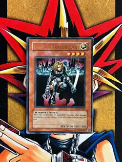 HL06-EN003 D.D. Warrior Lady Ultra Parallel Rare UNL Edition LP Yugioh Card - Image 1