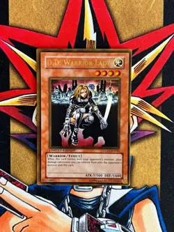 GLD1-EN015 D.D. Warrior Lady Gold Rare Limited Edition NM Yugioh Card - Image 1