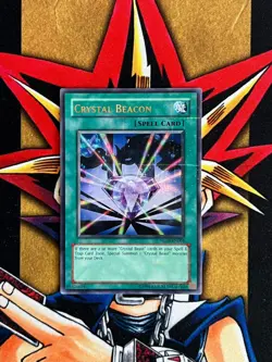 HL05-EN003 Crystal Beacon Ultra Parallel Rare UNL Edition NM Yugioh Card - Image 1
