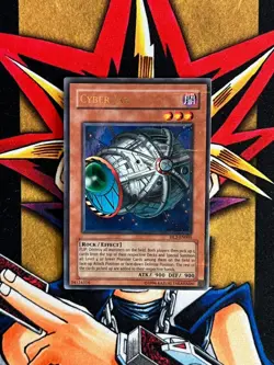 HL2-EN001 Cyber Jar Ultra Parallel Rare UNL Edition VLP Yugioh Card - Image 1