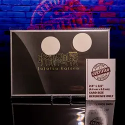 Mei Mei Waifu A5 Premium Card Silver Glitter Framed Oversized Acrylic Jujutsu - Image 2