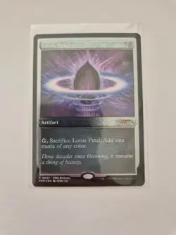MTG - Lotus Petal (Foil Etched) [30th Anniversary Promos] Foil Near Mint - Image 1