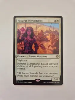 Robaran Mercenaries ~ Commander: Dominaria United [ NM ] [ Magic MTG ] - Image 1