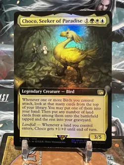 MTG | Choco, Seeker of Paradise (Extended Art) [FINAL FANTASY] ✨FOIL✨ - Image 1