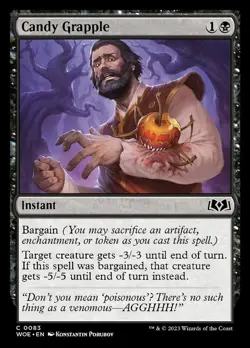 Candy Grapple [Wilds of Eldraine] Near Mint MTG - Image 1