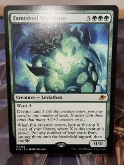 Famished Worldsire x1 1x Edge of Eternities NM MTG - Image 2