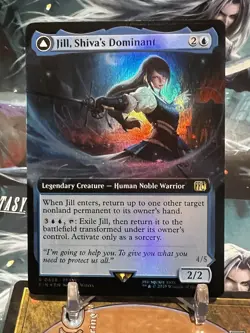 MTG | Jill, Shiva's Dominant / Shiva (Extended Art) [FINAL FANTASY] ✨FOIL✨ - Image 1