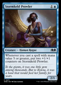 Stormkeld Prowler [Wilds of Eldraine] Near Mint MTG - Image 1