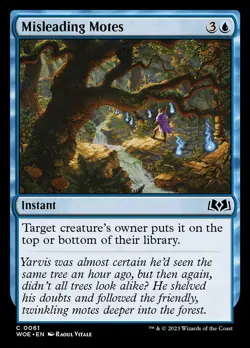 Misleading Motes [Wilds of Eldraine] Near Mint MTG - Image 1