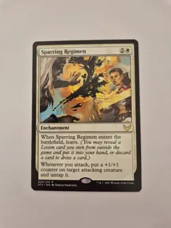 Sparring Regimen ~ Strixhaven [ NearMint ] [ Magic MTG ] - Image 1