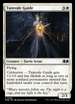 Tuinvale Guide [Wilds of Eldraine] Near Mint MTG - Image 1