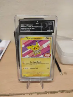 Pikachu Batik 190/SV-P Indonesia Journey PROMO Pink Pokemon PI 9, not PSA - Image 1