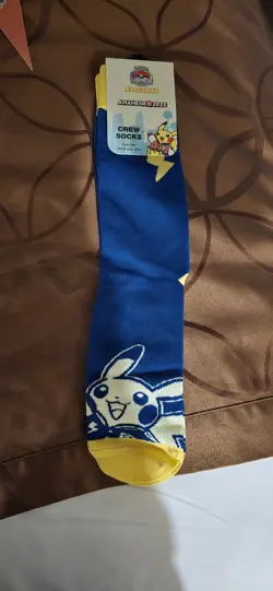 2025 Pokemon World Championships Pikachu Socks - Image 1