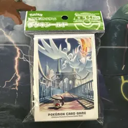 Pokemon Center Japan Sleeves (64) Black & White Reshiram New & Sealed - Image 1
