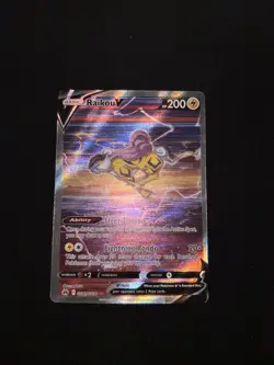 Pokemon TCG Crown Zenith: Galarian Gallery Holo Raikou V GG41/GG70 NM+ - Image 1
