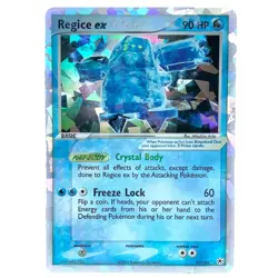 Regice ex - 97/101 - Cracked Ice Pokemon Holo Foil Ex Hidden Legends Ultra Rare - Image 3