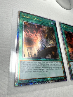 x2 YuGiOh Nadir Servant RA01-EN062 Quarter Century Secret Rare 1st Ed NM - Image 3