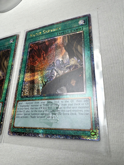 x2 YuGiOh Nadir Servant RA01-EN062 Quarter Century Secret Rare 1st Ed NM - Image 4