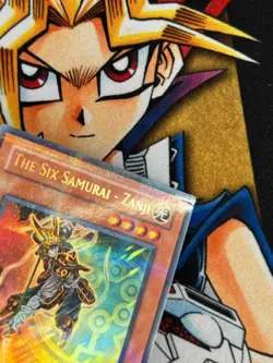 HL05-EN005 The Six Samurai - Zanji Ultra Parallel Rare UNL Edition MP Yugioh - Image 3